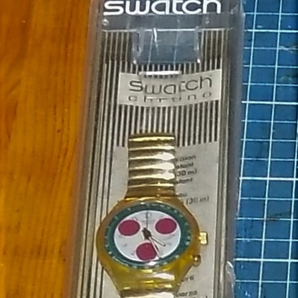 SWATCH CHRONO 1993 - SCK102 - RIDING STAR - Picture 4 of 4